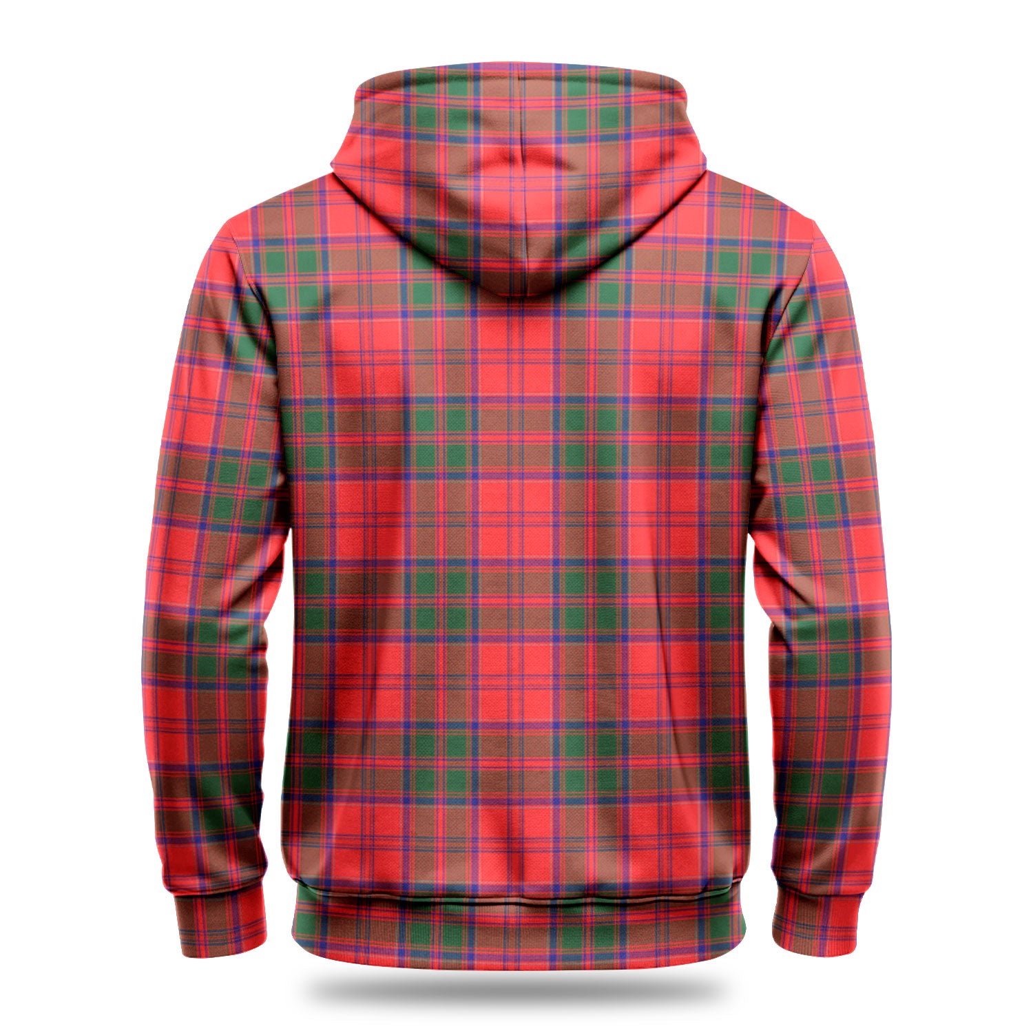 Drummond Modern Tartan Crest Hoodie