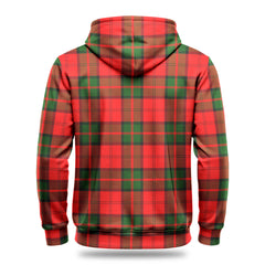 Dunbar Modern Tartan Crest Hoodie