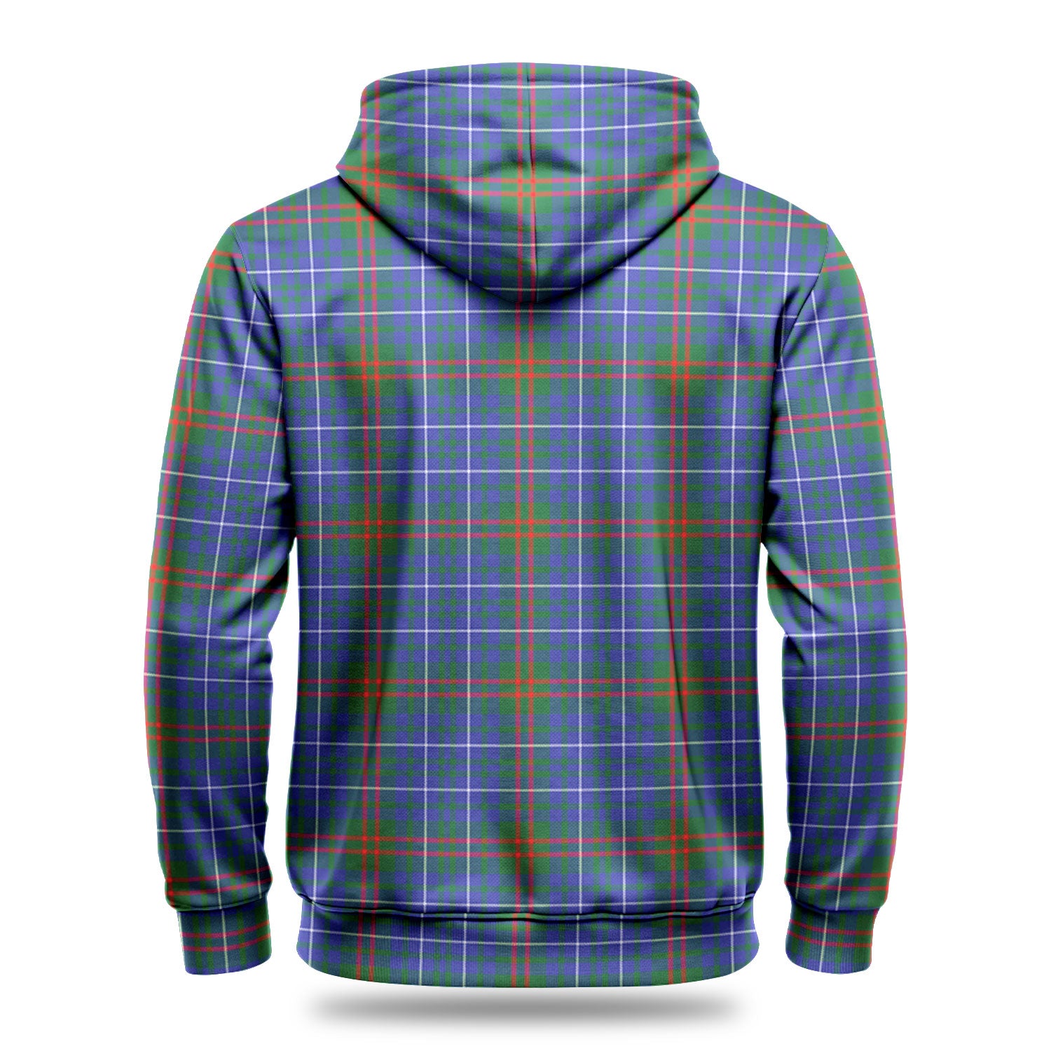 Edmonstone Tartan Crest Hoodie