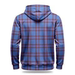 Elliot Modern Tartan Crest Hoodie