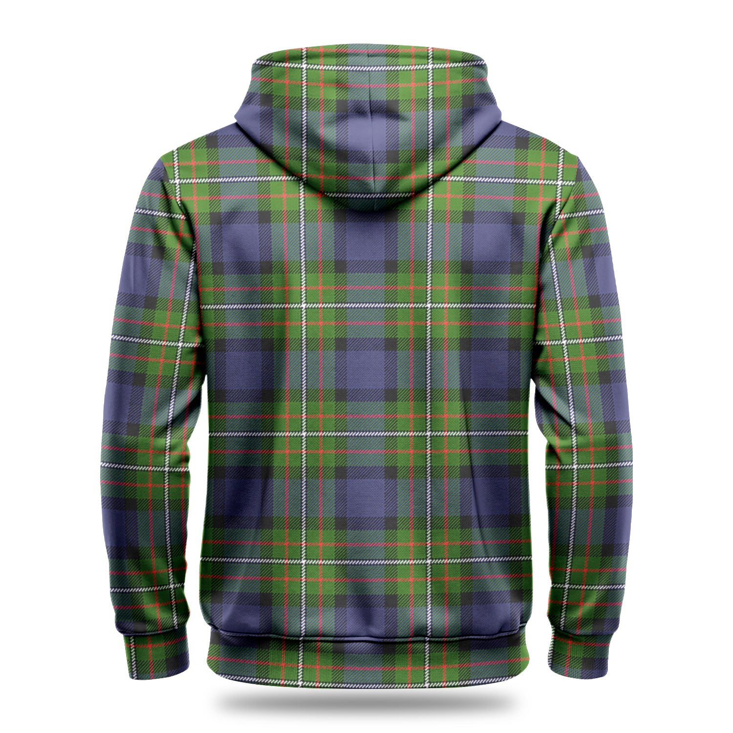 Fergusson Modern Tartan Crest Hoodie