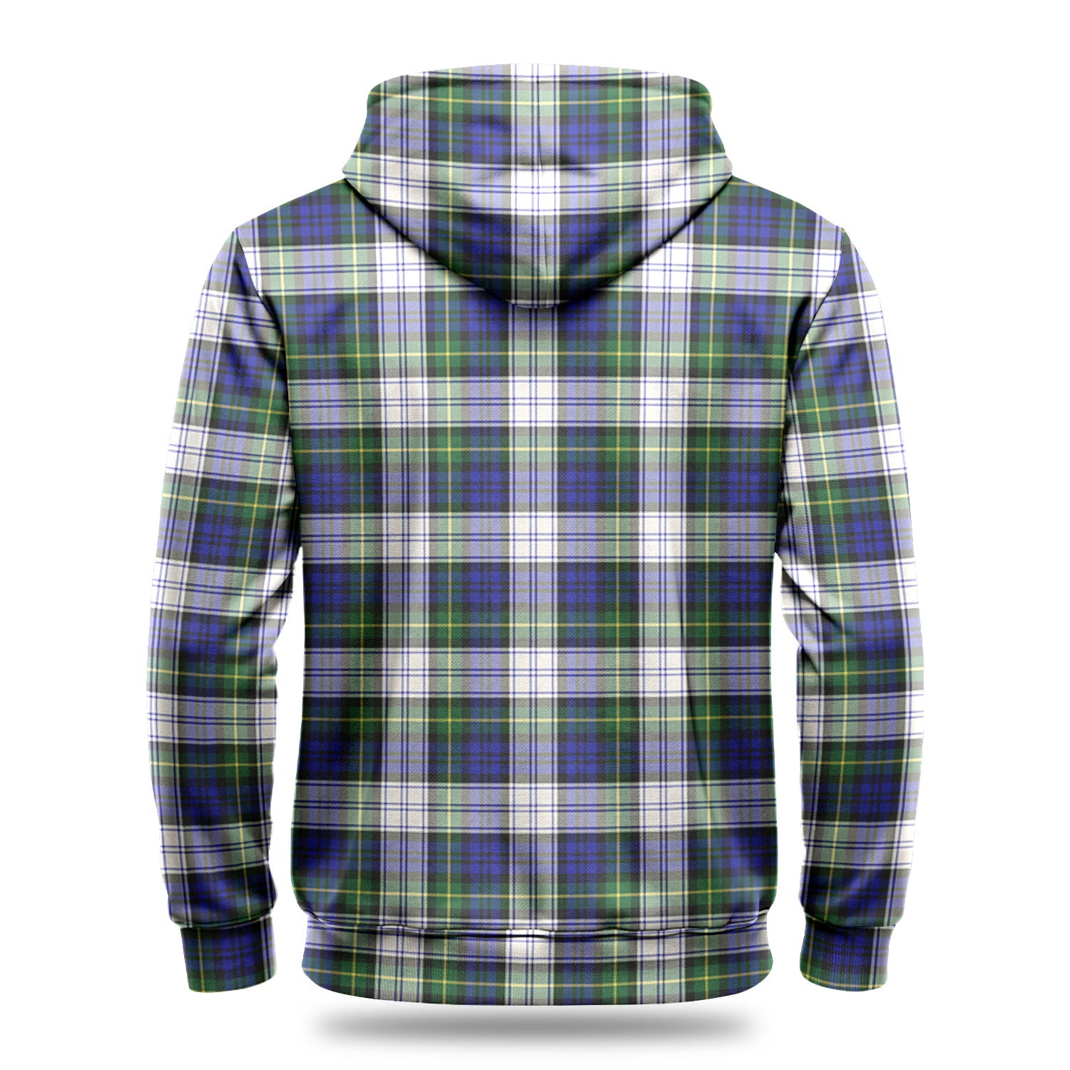 Gordon Dress Modern Tartan Crest Hoodie