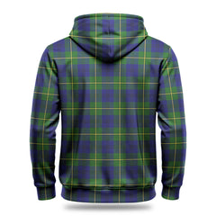 Johnston of Caskieben Tartan Crest Hoodie