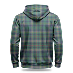 Kennedy Modern Tartan Crest Hoodie