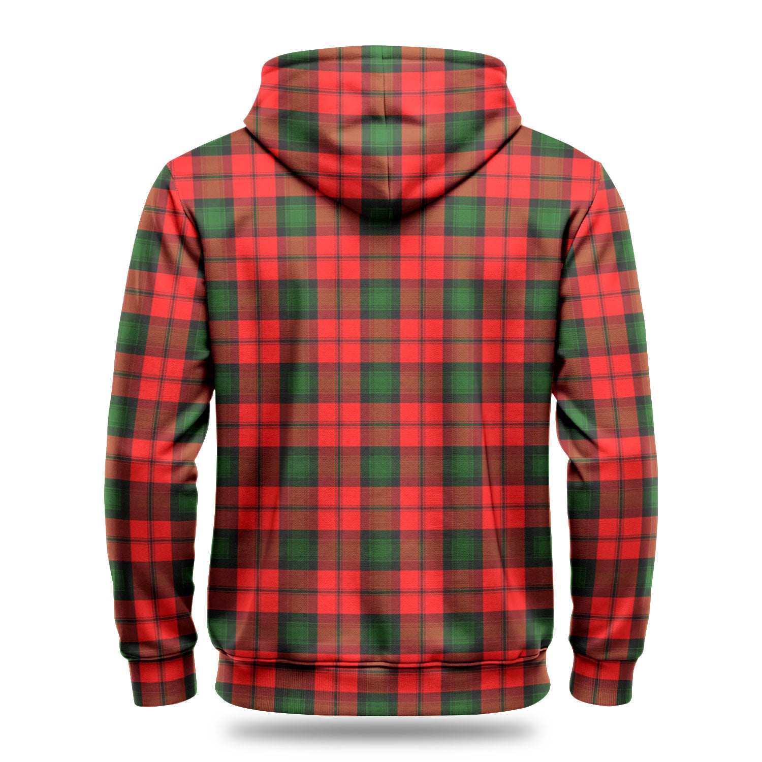 Kerr Modern Tartan Crest Hoodie