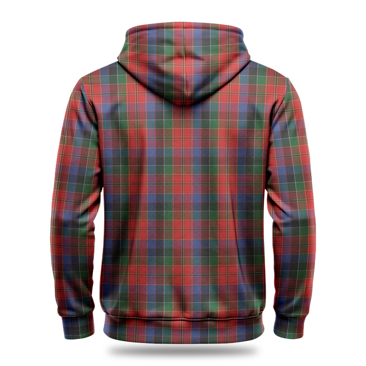 Leith Tartan Crest Hoodie