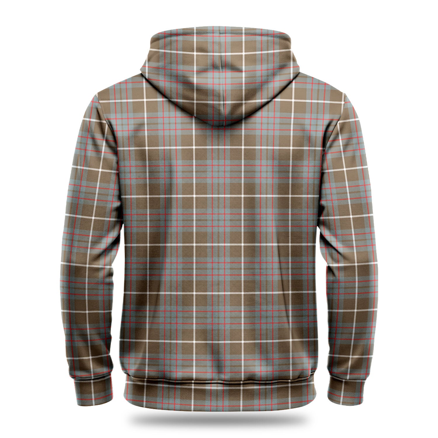 MacIntyre Hunting Weathered Tartan Crest Hoodie