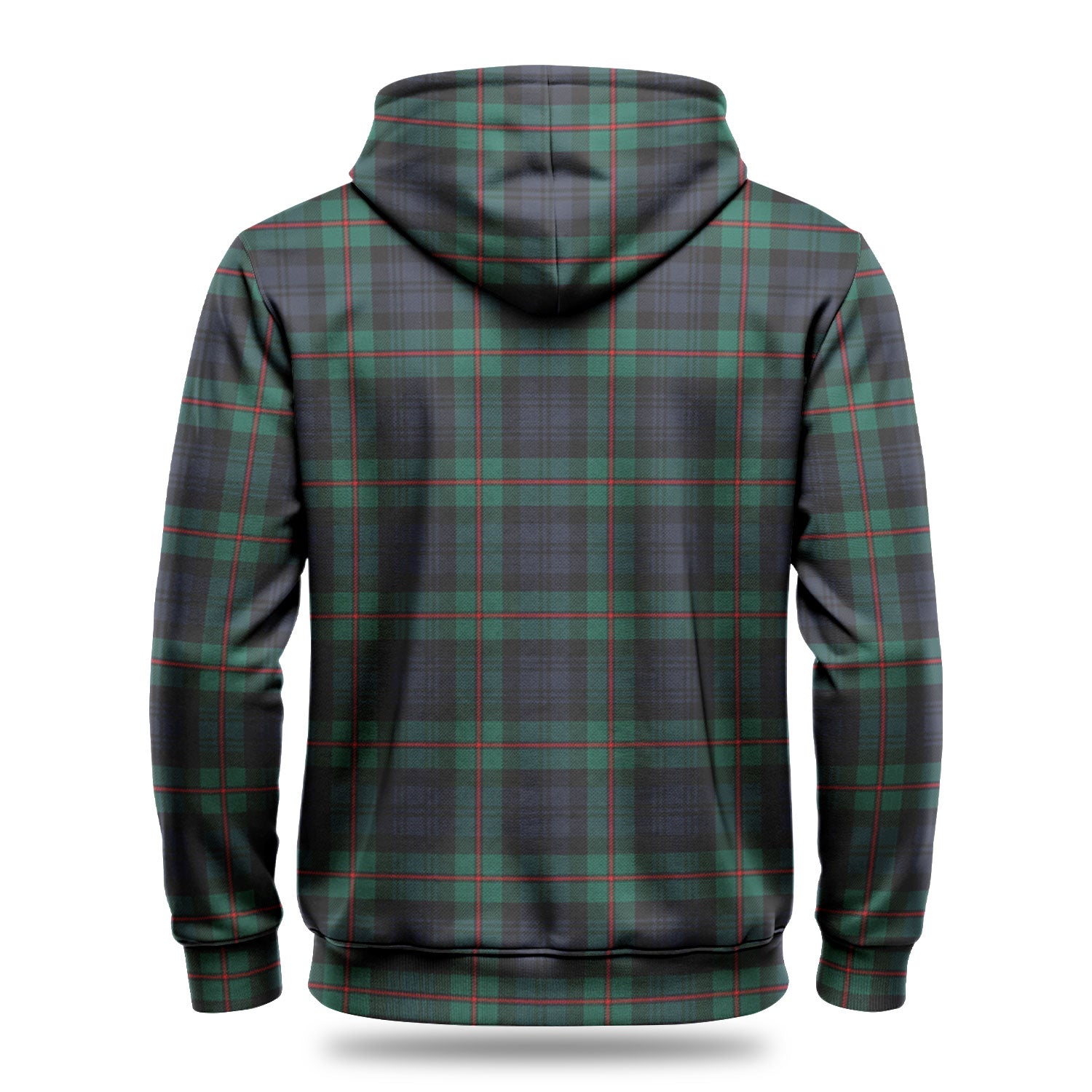 MacKinlay Modern Tartan Crest Hoodie