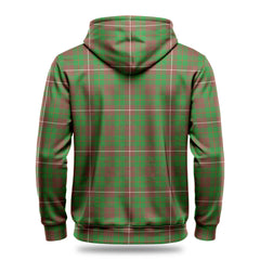 MacKinnon Hunting Modern Tartan Crest Hoodie