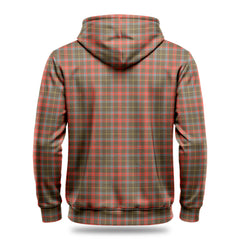 MacKintosh Hunting Weathered Tartan Crest Hoodie