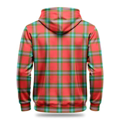 MacLaine of Loch Buie Tartan Crest Hoodie