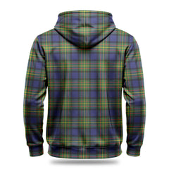 MacLaren Modern Tartan Crest Hoodie