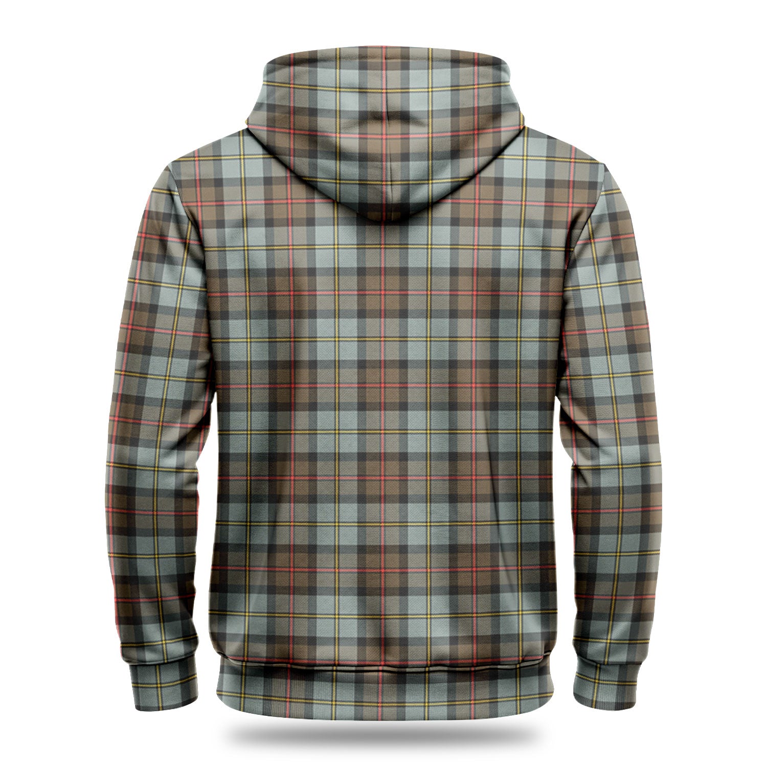 MacLeod of Harris Weathered Tartan Crest Hoodie