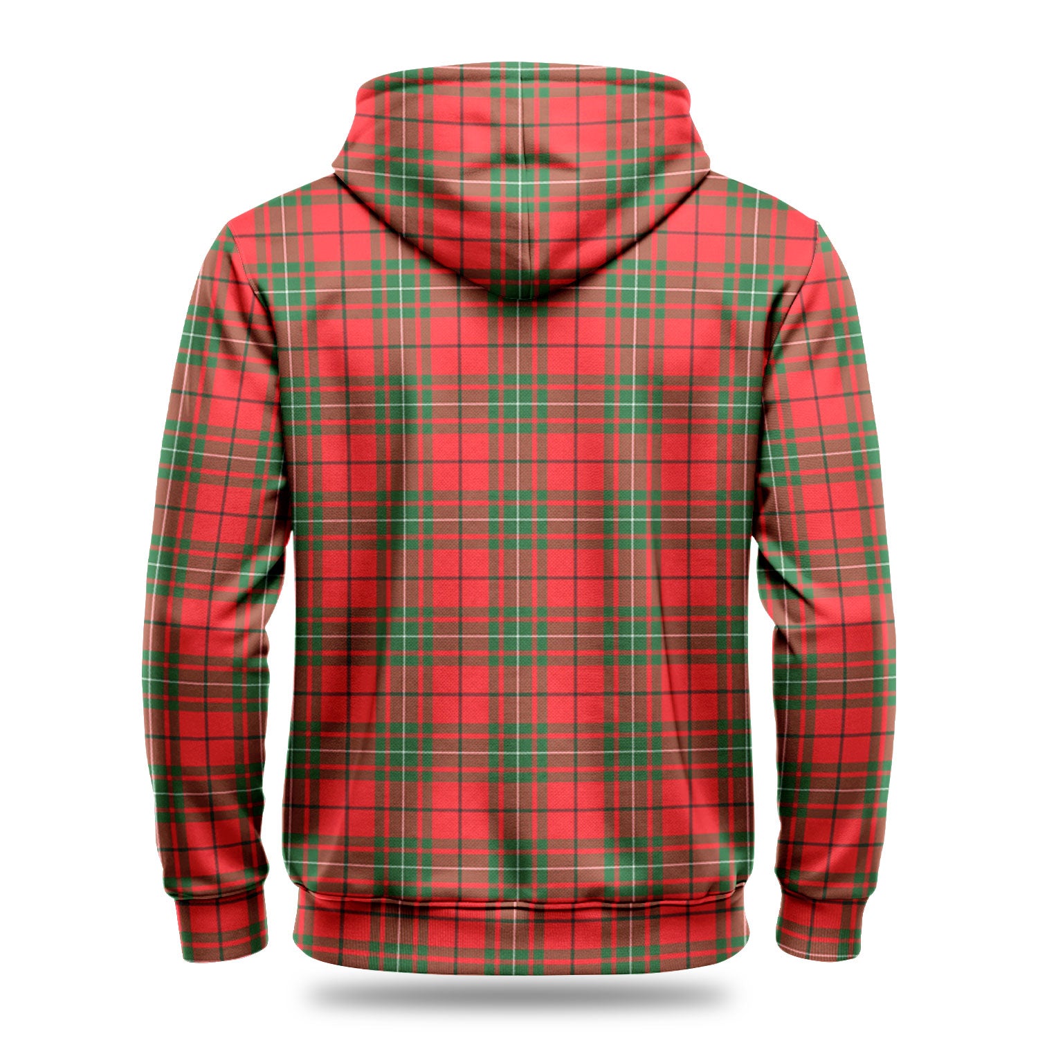 McAulay Modern Tartan Crest Hoodie