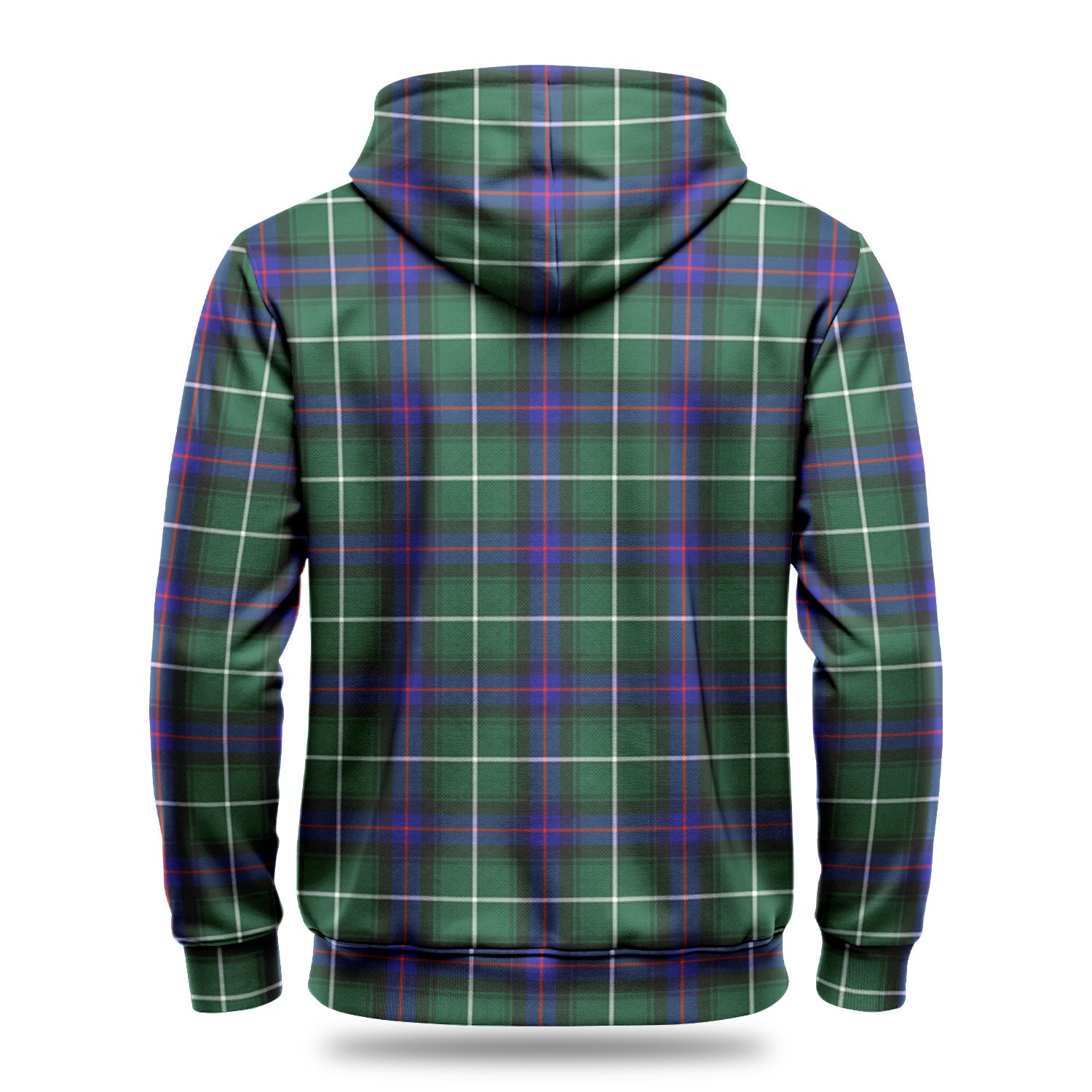 McDonald of the Isles Hunting Modern Tartan Crest Hoodie