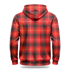 McIver Modern Tartan Crest Hoodie