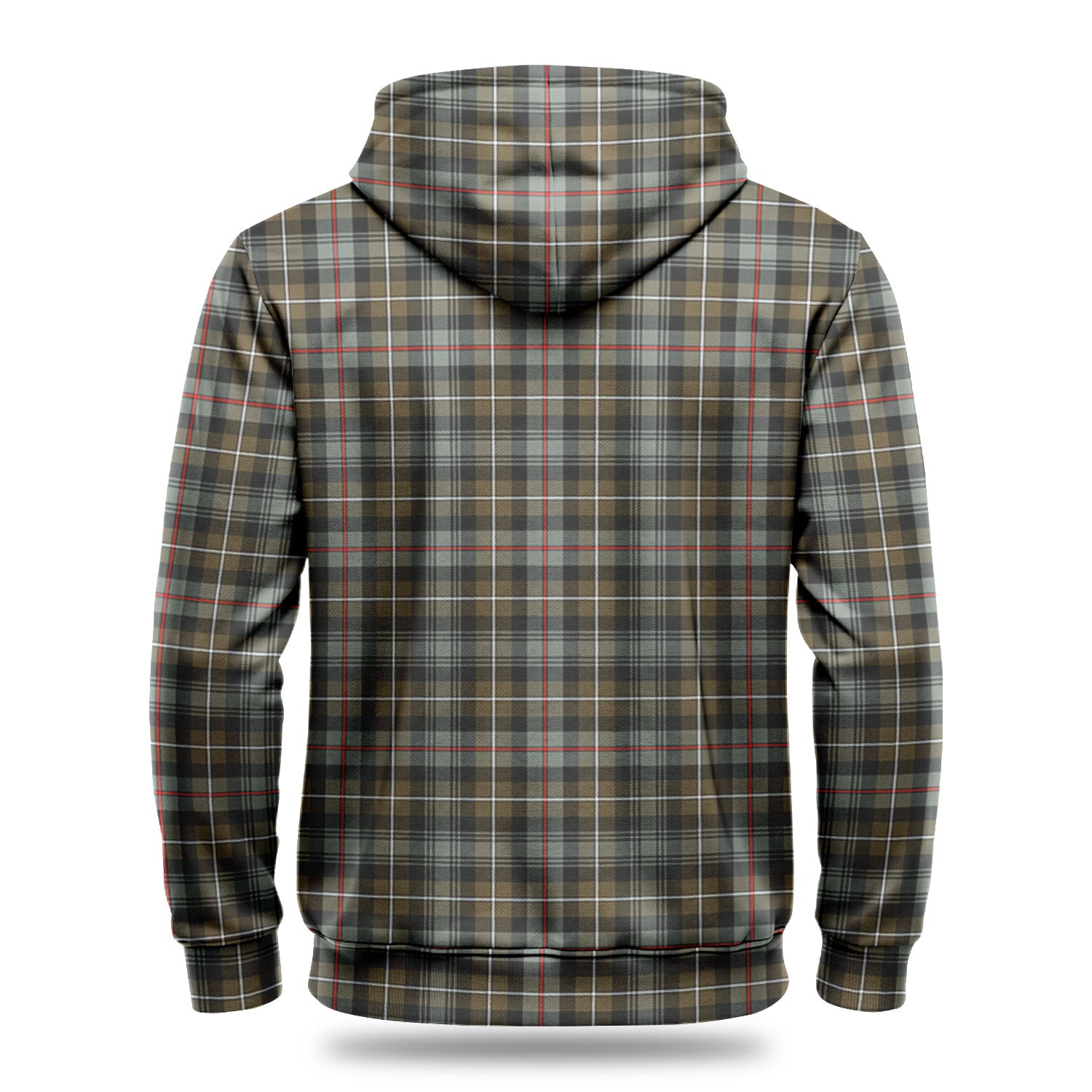 McKenzie Weathered Tartan Crest Hoodie