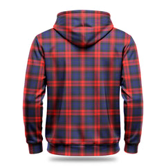 McLachlan Modern Tartan Crest Hoodie