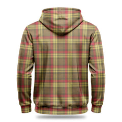 McMillan Old Weathered Tartan Crest Hoodie