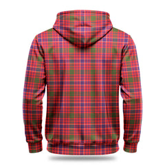 McRae Modern Tartan Crest Hoodie