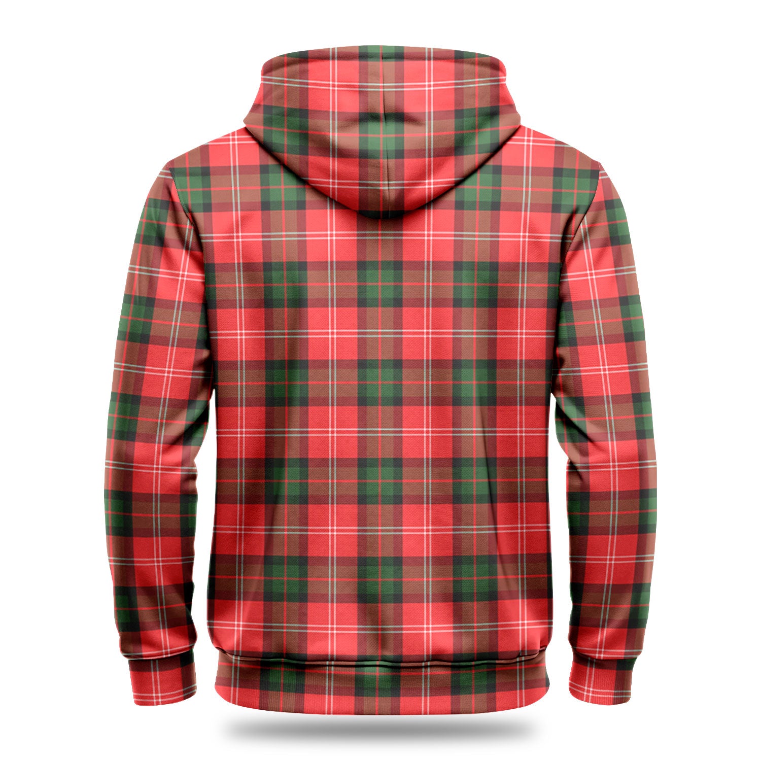 Nesbitt Modern Tartan Crest Hoodie