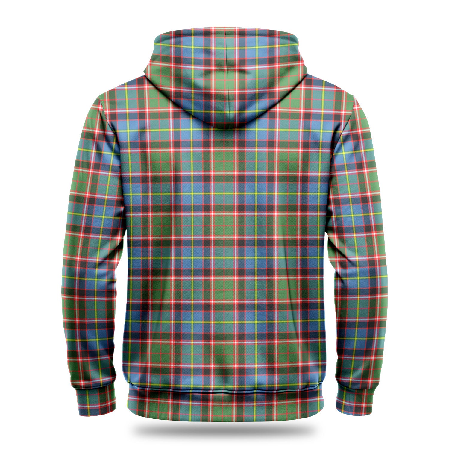 Norvel (or Norvill) Tartan Crest Hoodie