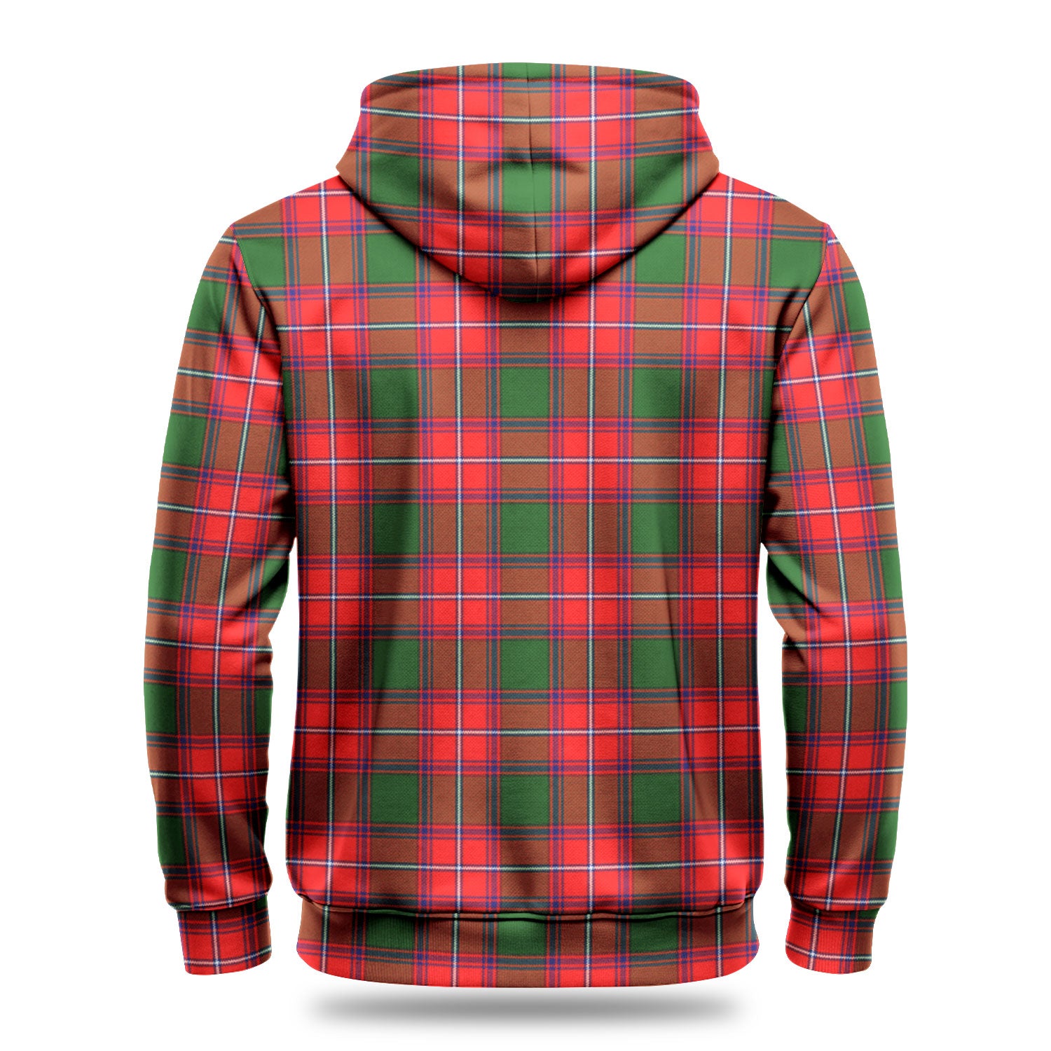 Rattray Modern Tartan Crest Hoodie