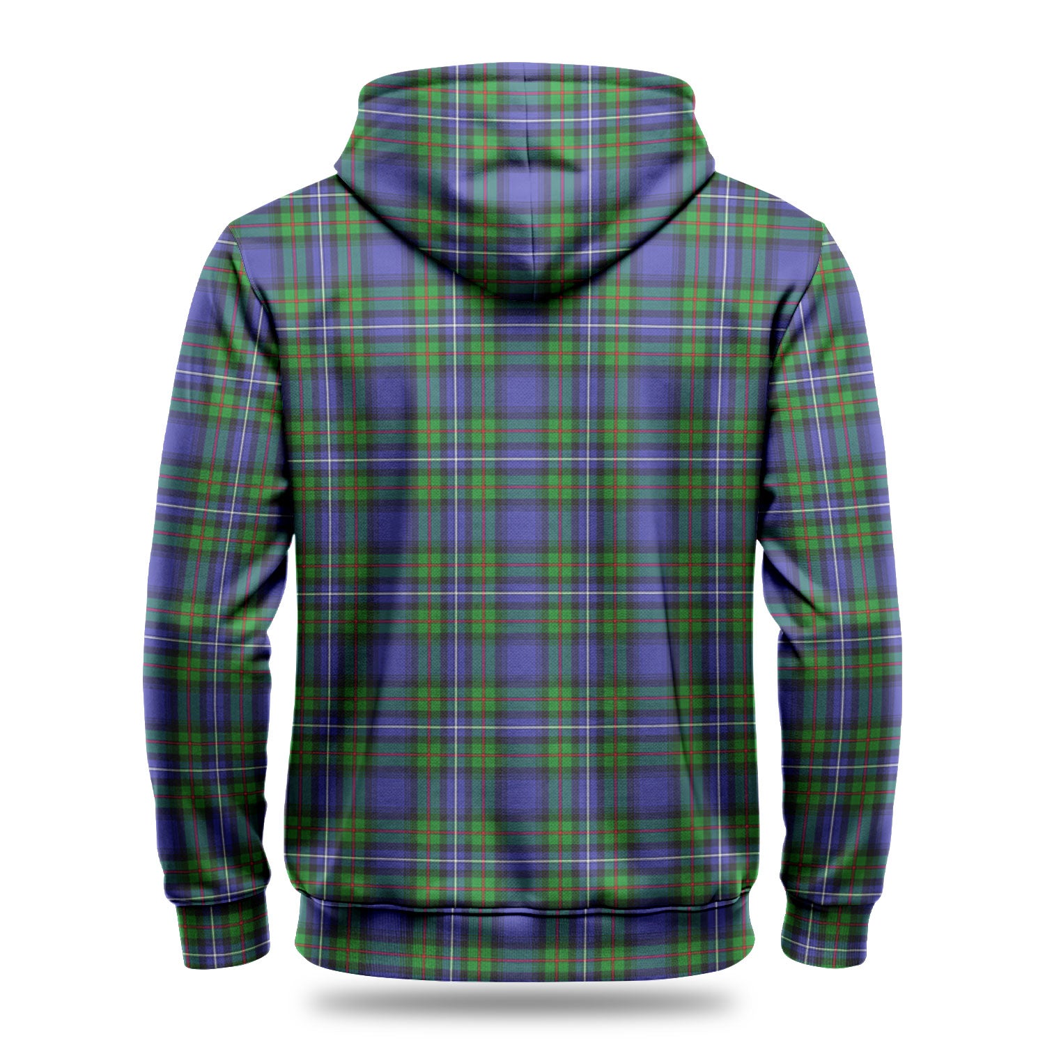 Robertson Hunting Modern Tartan Crest Hoodie