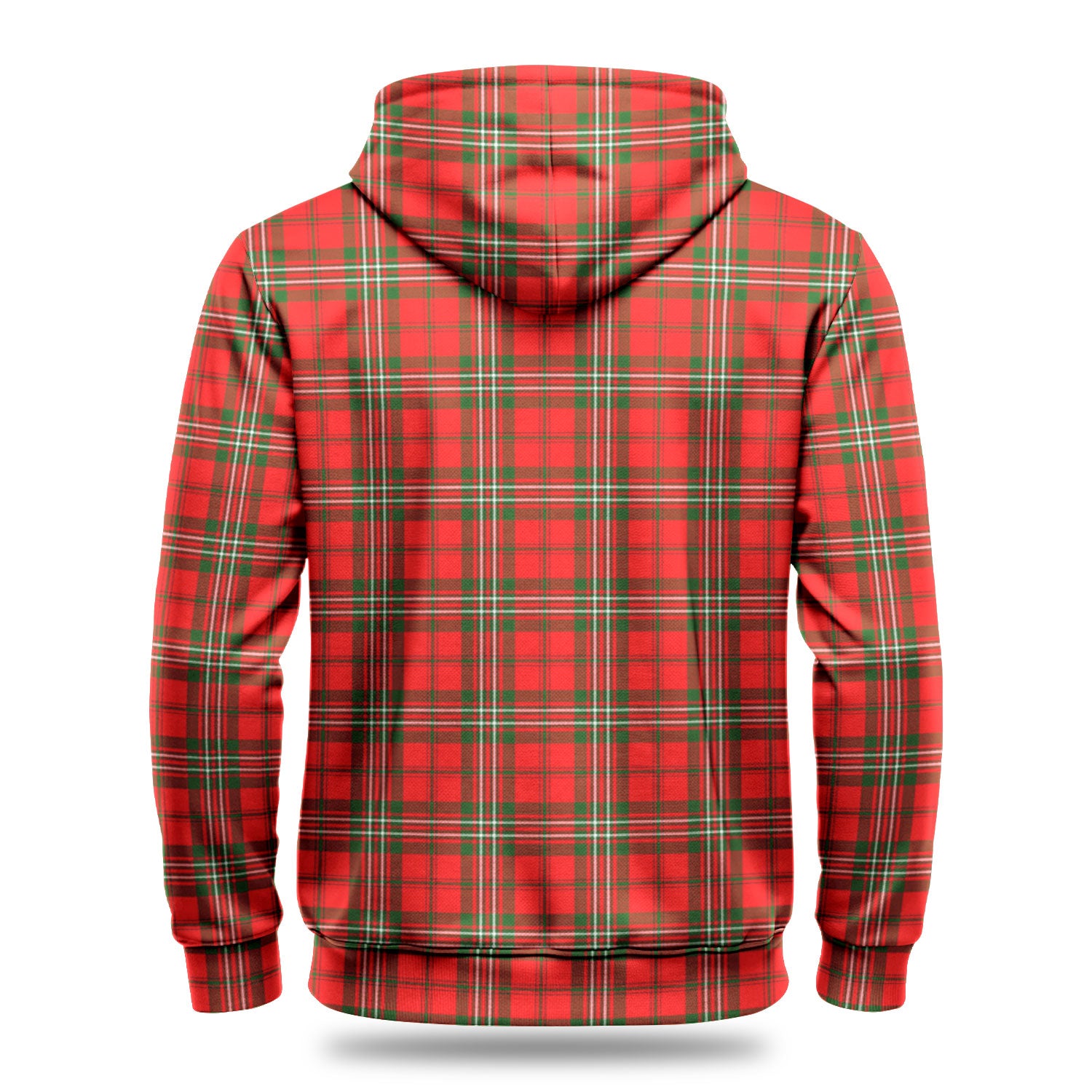 Scott Modern Tartan Crest Hoodie