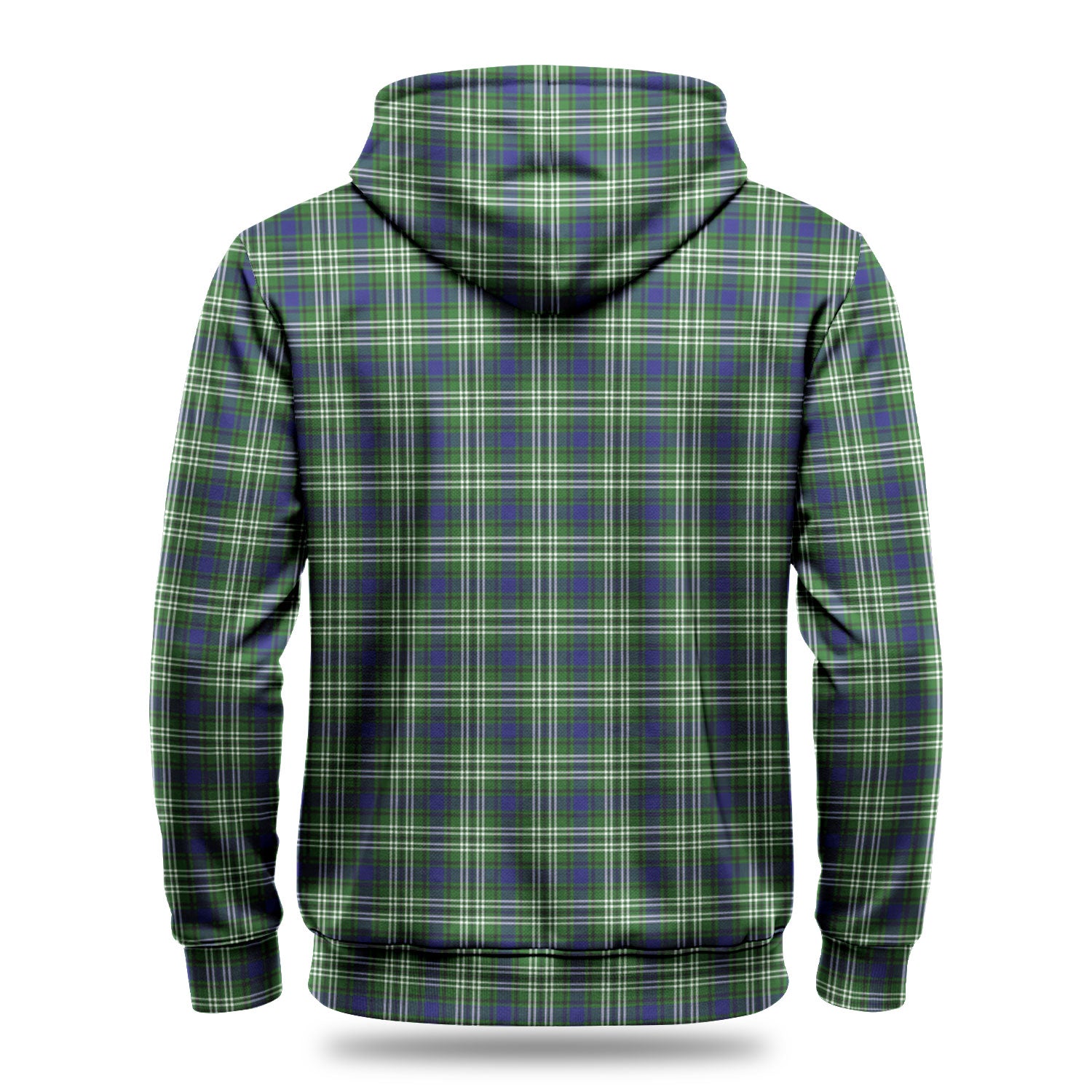 Spottiswood Tartan Crest Hoodie