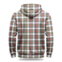 Stewart Dress Modern Tartan Crest Hoodie