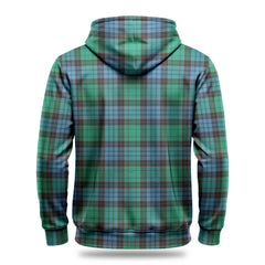 Stewart Old Ancient Tartan Crest Hoodie