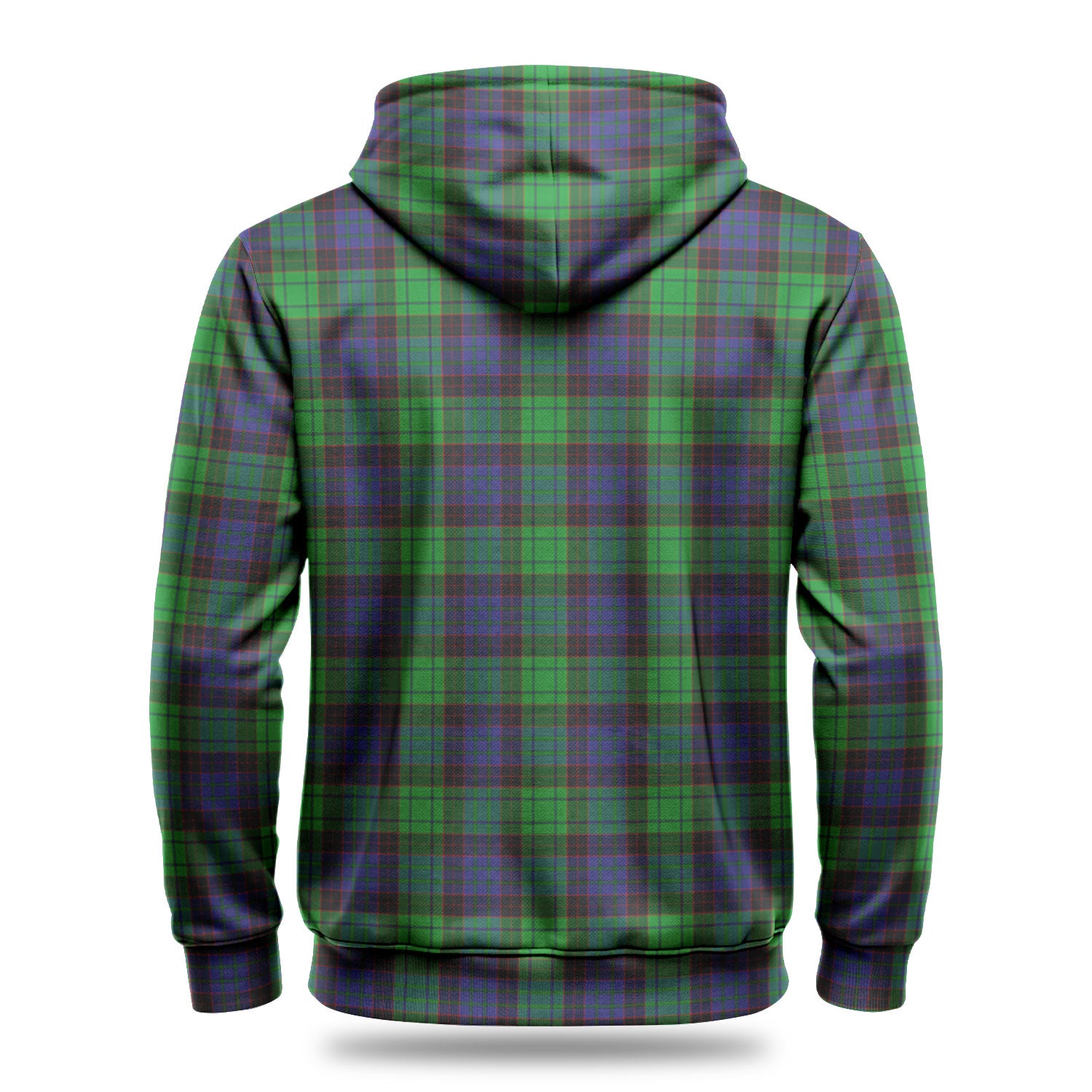 Stewart Old Modern Tartan Crest Hoodie