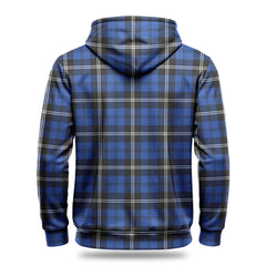 Swan Tartan Coat of Arms Hoodie