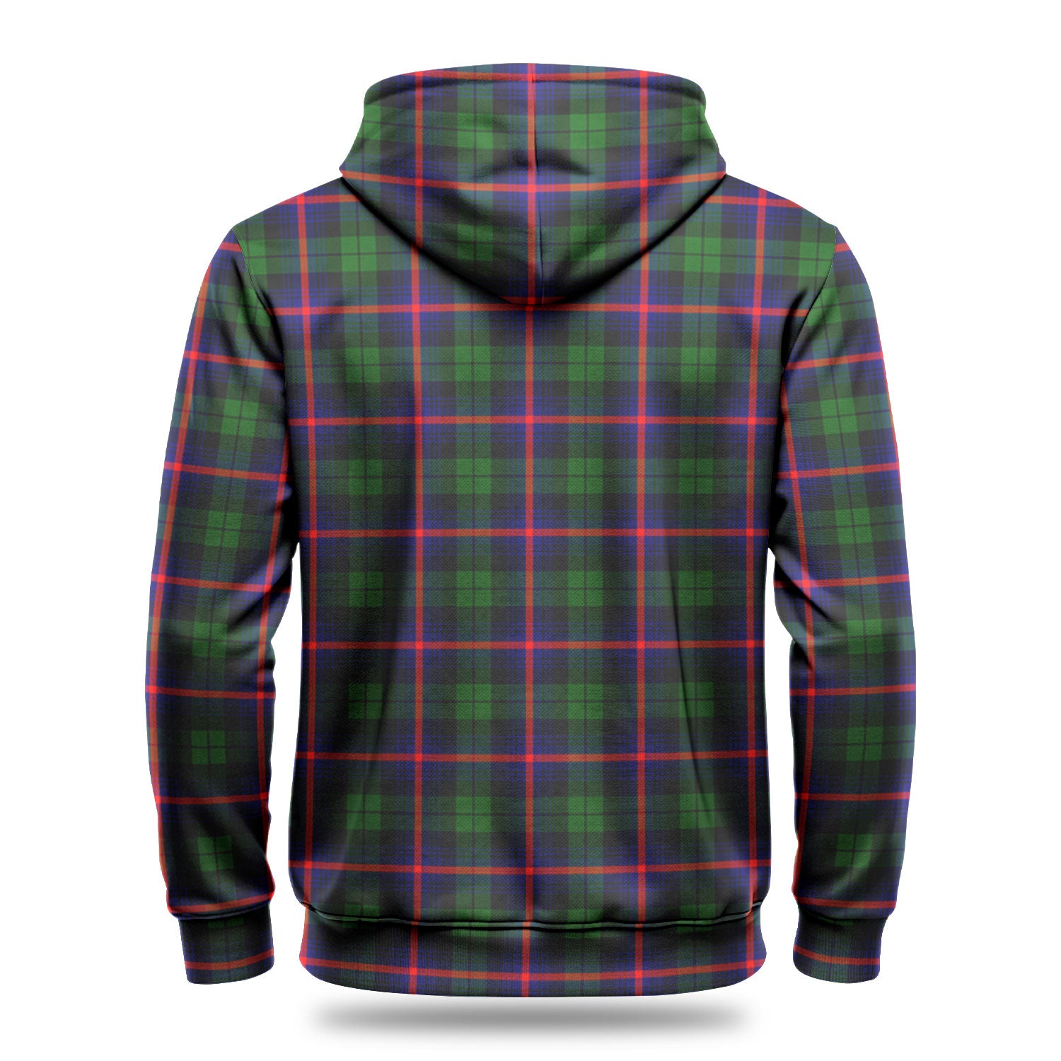 Urquhart Modern Tartan Crest Hoodie