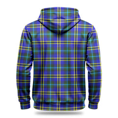 Weir Modern Tartan Crest Hoodie