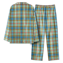 Balfour Blue Tartan Pajama Set