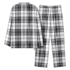 Douglas Grey Modern Tartan Pajama Set