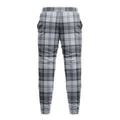 Douglas Grey Modern Tartan Sweatpants