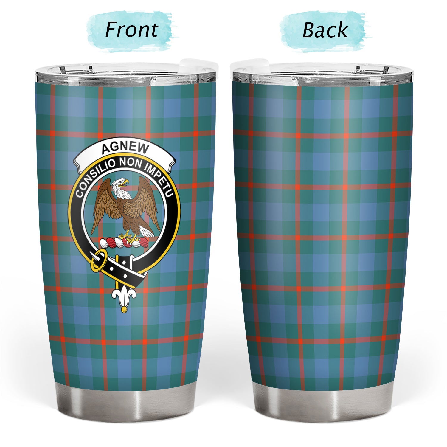 Agnew Ancient Tartan Crest Tumbler