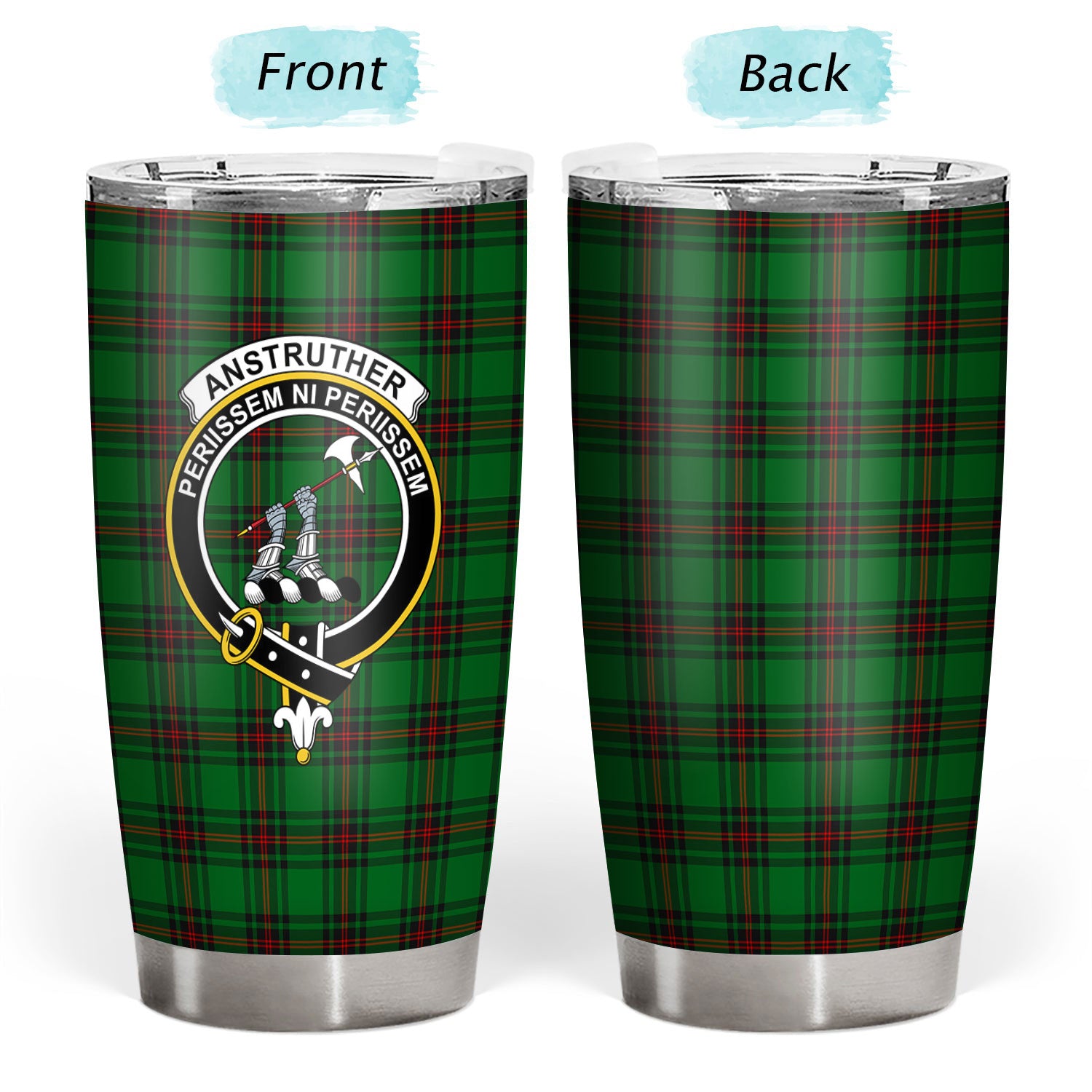 Anstruther Tartan Crest Tumbler