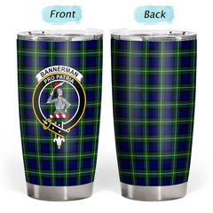 Bannerman Tartan Crest Tumbler