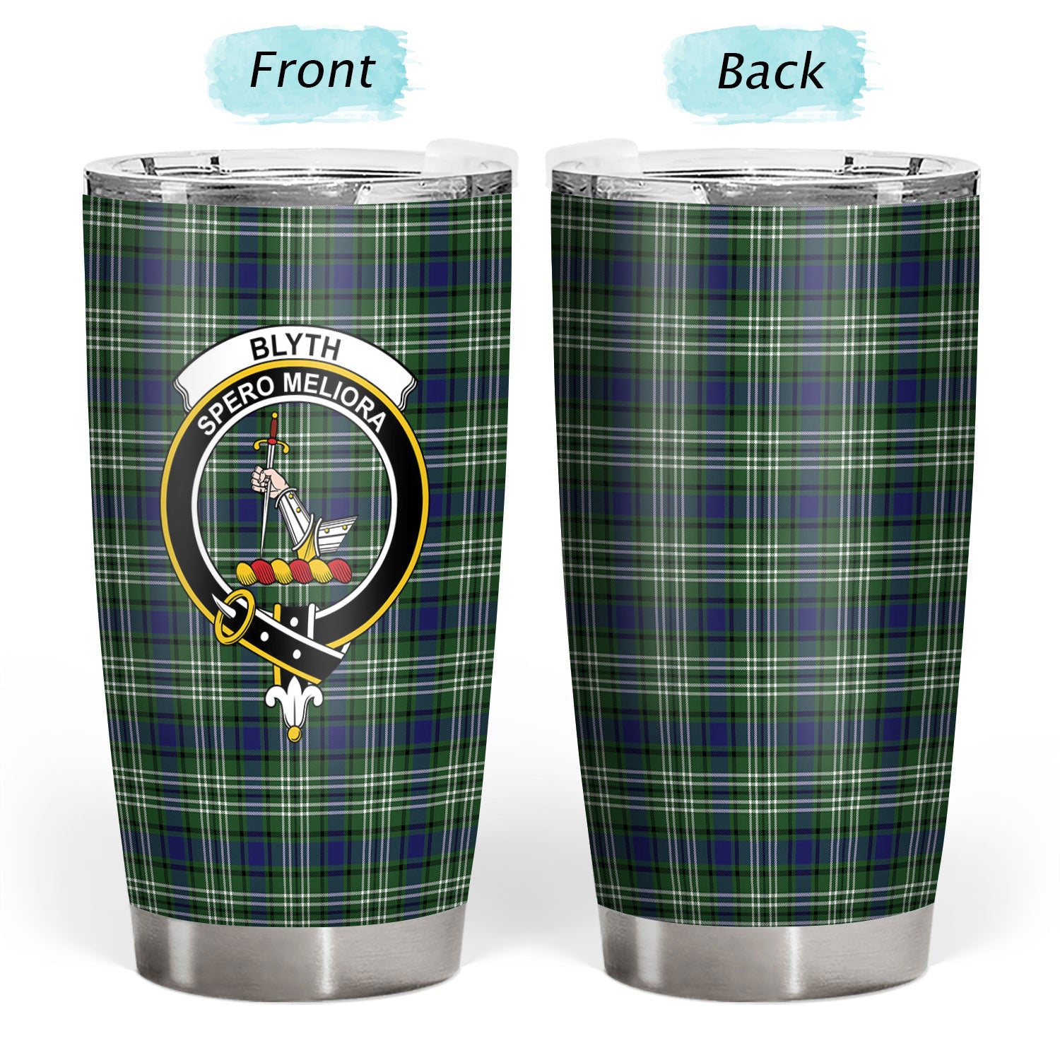 Blyth Tartan Crest Tumbler