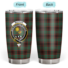 Buchan Ancient Tartan Crest Tumbler