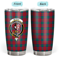 Byres Tartan Crest Tumbler