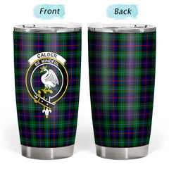 Calder (Calder-Campbell) Tartan Crest Tumbler