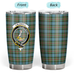 Caldwell Tartan Crest Tumbler