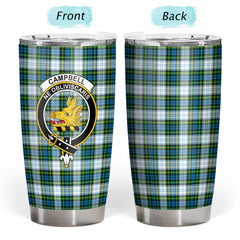 Campbell Dress Tartan Crest Tumbler