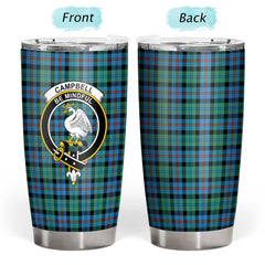 Campbell of Cawdor Ancient Tartan Crest Tumbler