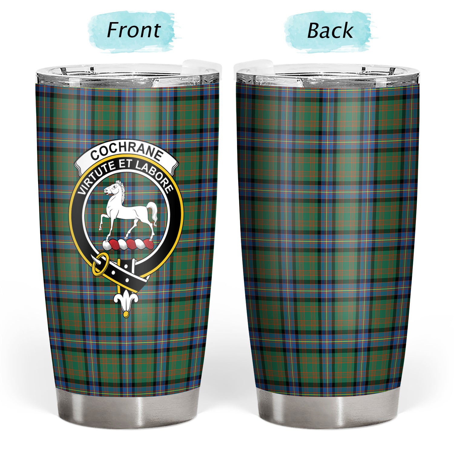 Cochrane Ancient Tartan Crest Tumbler